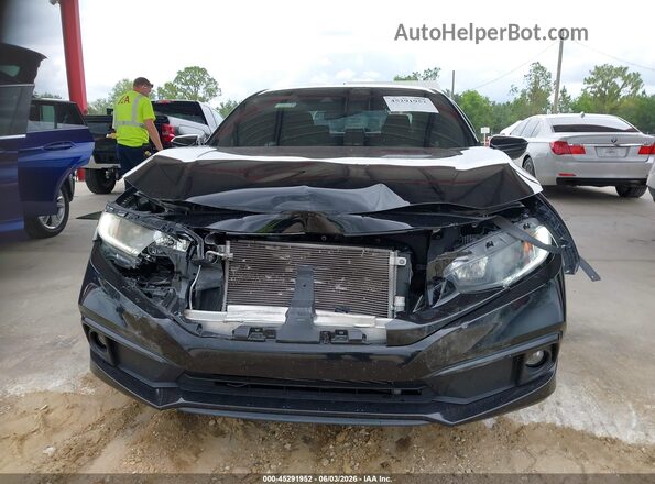 19XFC2F84LE019091 2020 HONDA CIVIC Black Սարքավորումների վահանակի տեսք