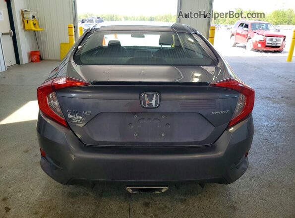 19XFC2F84LE029622 2020 HONDA CIVIC Gray Widok z tyłu