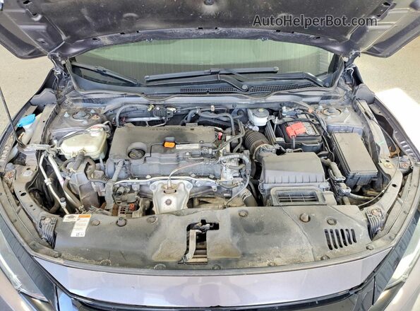 19XFC2F84LE029622 2020 HONDA CIVIC Gray Widok wnętrza z tyłu