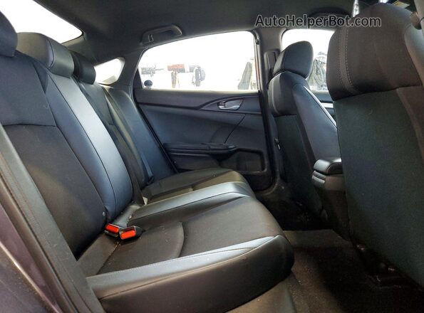 19XFC2F84LE029622 2020 HONDA CIVIC Gray Widok tylnych siedzeń