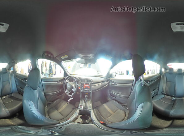 19XFC2F84LE029622 2020 HONDA CIVIC Gray Widok naklejki z numerem VIN