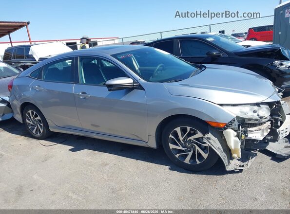19XFC2F85GE092170 2016 HONDA CIVIC Silver Սարքավորումների վահանակի տեսք