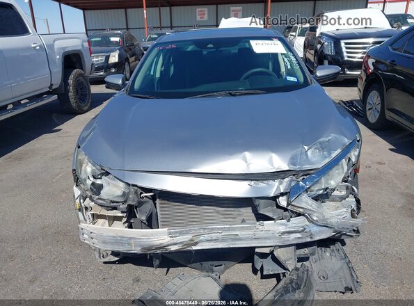 19XFC2F85GE092170 2016 HONDA CIVIC Silver Առջևի վահանակի տեսք