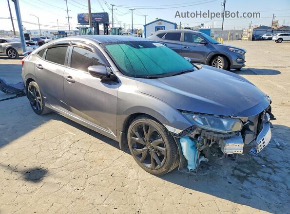 19XFC2F85LE205710 2020 HONDA CIVIC Gray 