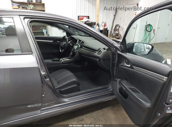 19XFC2F85ME201741 2021 HONDA CIVIC Gray Widok wnętrza z przodu