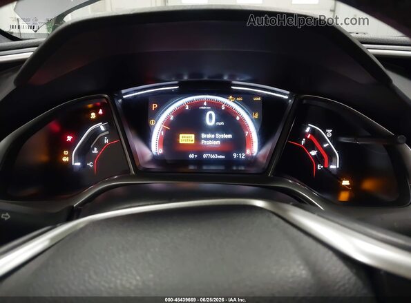 19XFC2F85ME201741 2021 HONDA CIVIC Gray Widok tylnych siedzeń