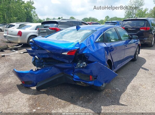 19XFC2F86JE007263 2018 HONDA CIVIC Blue Rear right