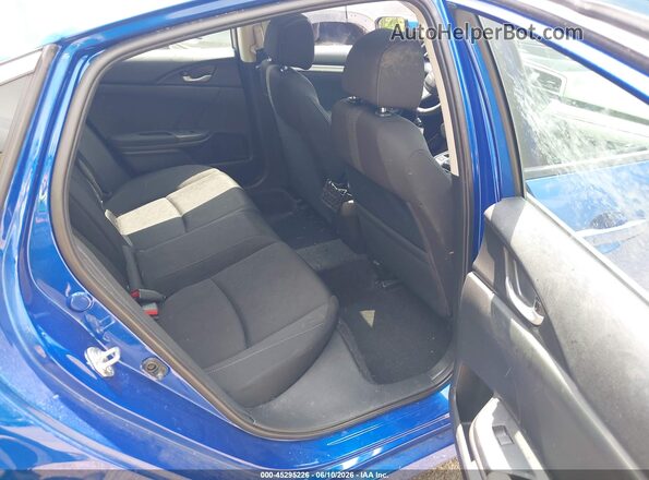 19XFC2F86JE007263 2018 HONDA CIVIC Blue VIN sticker view