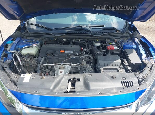 19XFC2F86JE007263 2018 HONDA CIVIC Blue Rear view