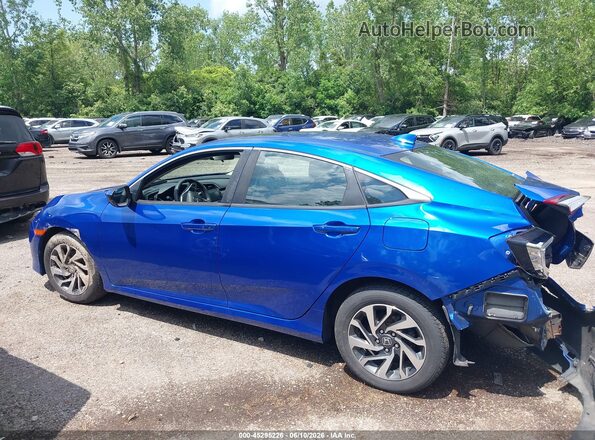 19XFC2F86JE007263 2018 HONDA CIVIC Blue 360 interior view