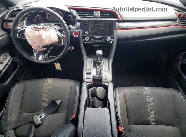 19XFC2F86KE210106 2019 HONDA CIVIC Gray Vista del salpicadero