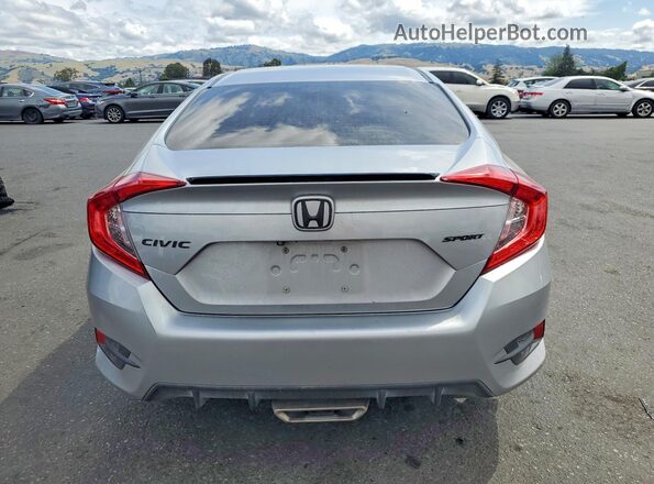 19XFC2F86KE210106 2019 HONDA CIVIC Gray Vista trasera