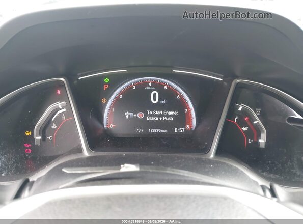 19XFC2F86LE007363 2020 HONDA CIVIC Silver Vista de los asientos traseros