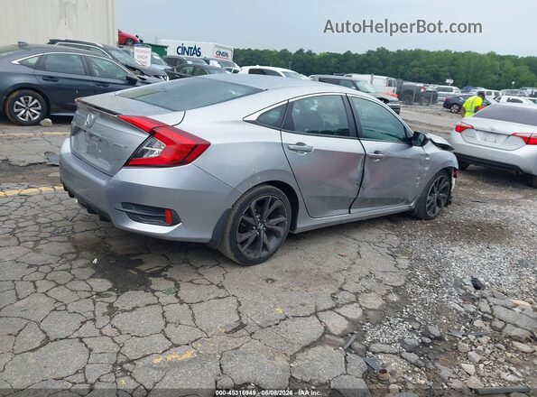 19XFC2F86LE007363 2020 HONDA CIVIC Silver Trasero derecho