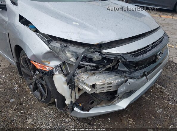 19XFC2F86LE007363 2020 HONDA CIVIC Silver Vista frontal
