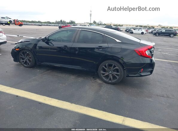 19XFC2F86LE028049 2020 HONDA CIVIC Черный Задняя левая четверть