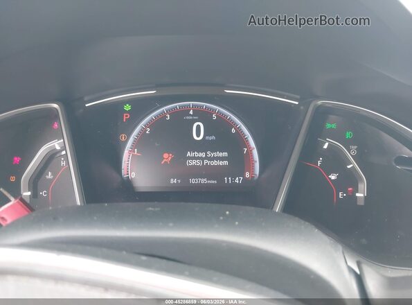 19XFC2F86LE028049 2020 HONDA CIVIC Черный Вид задних сидений