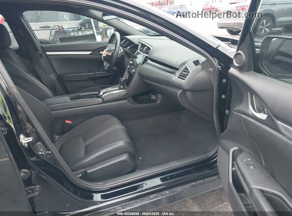 19XFC2F86LE028049 2020 HONDA CIVIC Черный Вид салона спереди