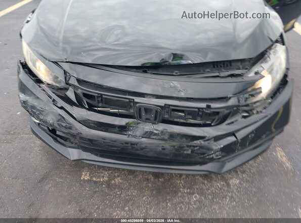 19XFC2F86LE028049 2020 HONDA CIVIC Черный Вид спереди