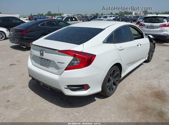 19XFC2F87KE001943 2019 HONDA CIVIC White Rear right