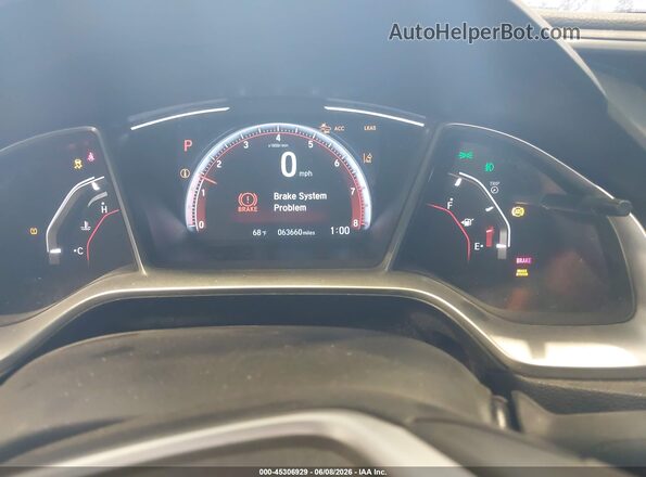 19XFC2F87KE021545 2019 HONDA CIVIC White Вид задніх сидінь