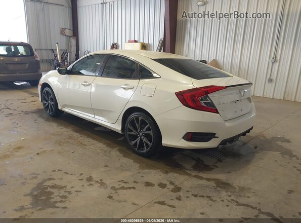 19XFC2F87KE021545 2019 HONDA CIVIC White Задня ліва чверть