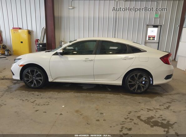 19XFC2F87KE021545 2019 HONDA CIVIC White Панорамний вид салону 360°