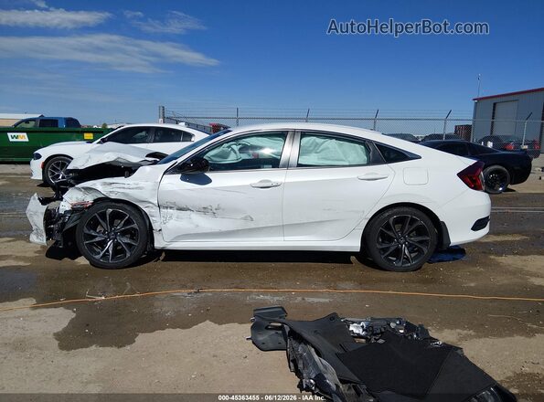 19XFC2F87KE047675 2019 HONDA CIVIC White 