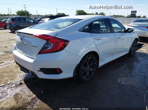 19XFC2F87KE047675 2019 HONDA CIVIC White Tył prawy