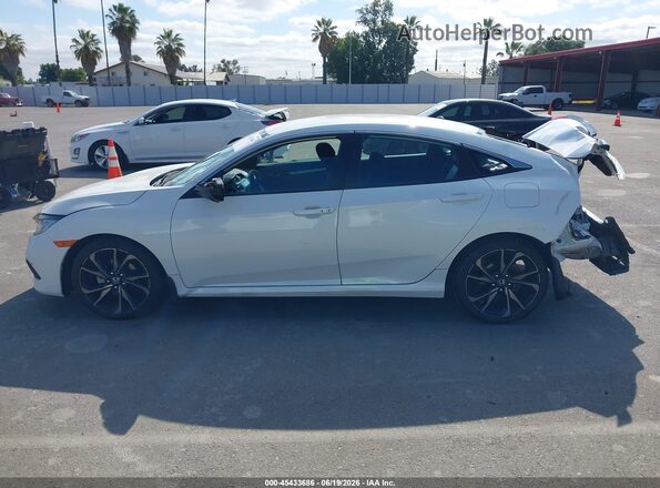 19XFC2F87KE214407 2019 HONDA CIVIC White 