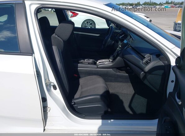 19XFC2F87KE214407 2019 HONDA CIVIC White Սալոնի դիմացի տեսք