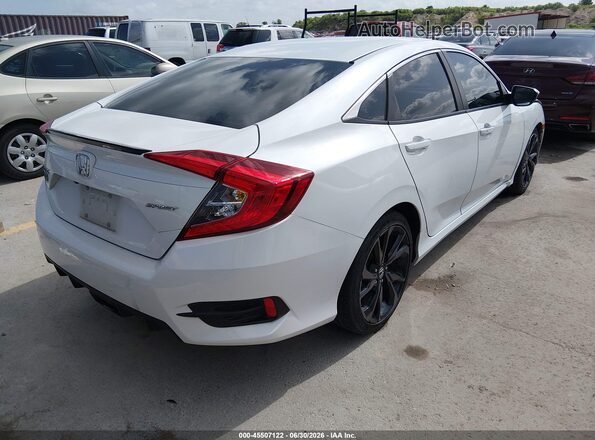 19XFC2F87LE005640 2020 HONDA CIVIC White Trasero derecho
