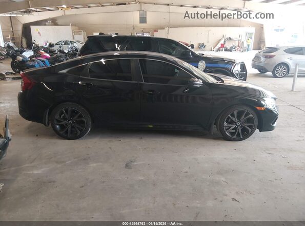 19XFC2F87LE020042 2020 HONDA CIVIC Black სალონის 360-გრადუსიანი ხედი