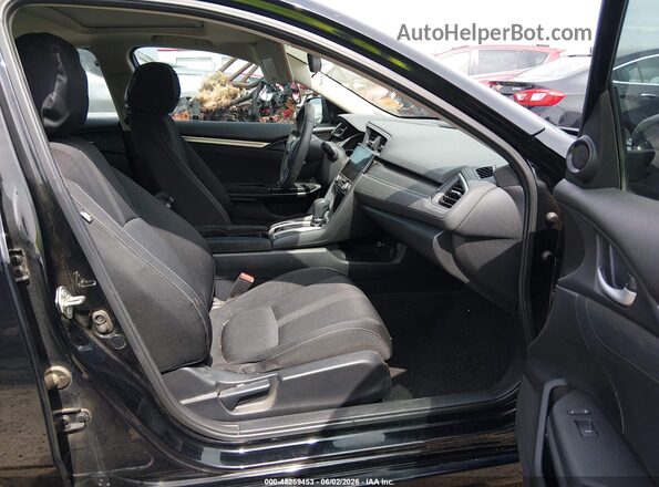 19XFC2F88GE093748 2016 HONDA CIVIC Black Вид салону спереду