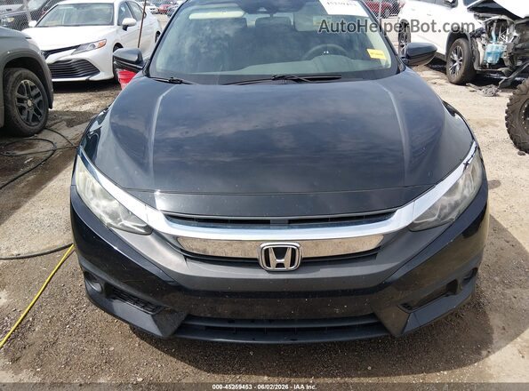 19XFC2F88GE093748 2016 HONDA CIVIC Black Вид щитка приладів