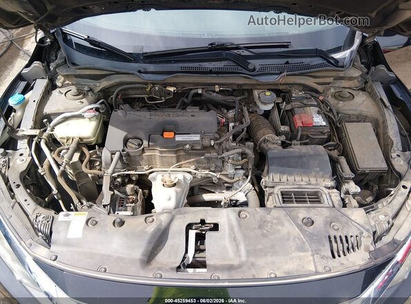 19XFC2F88GE093748 2016 HONDA CIVIC Black Вид ззаду