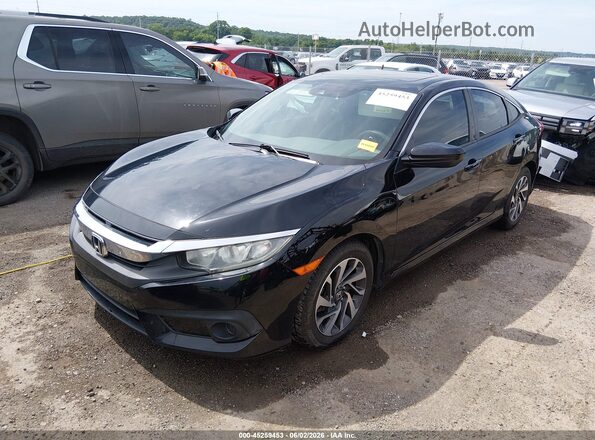 19XFC2F88GE093748 2016 HONDA CIVIC Black Передня ліва чверть