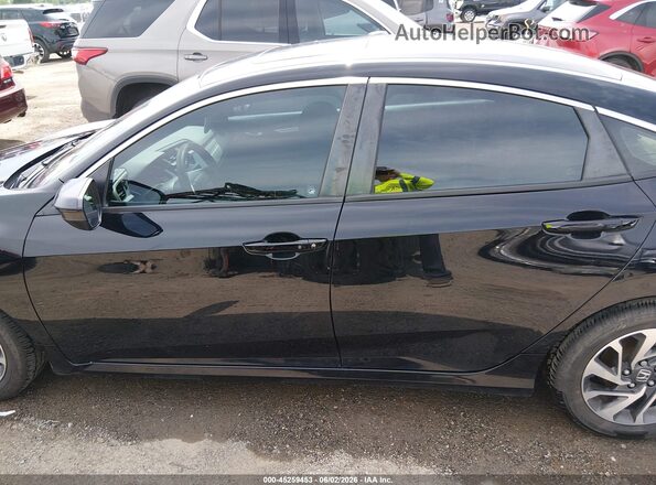 19XFC2F88GE093748 2016 HONDA CIVIC Black Панорамний вид салону 360°