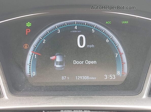 19XFC2F88GE093748 2016 HONDA CIVIC Black 