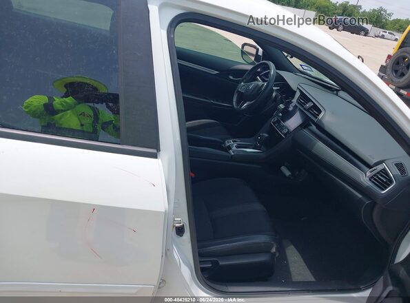 19XFC2F88KE047166 2019 HONDA CIVIC White Widok wnętrza z przodu