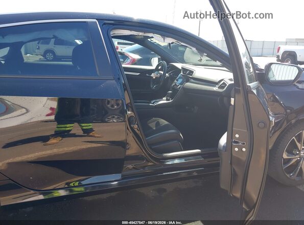 19XFC2F88KE214657 2019 HONDA CIVIC Black Вид салону спереду