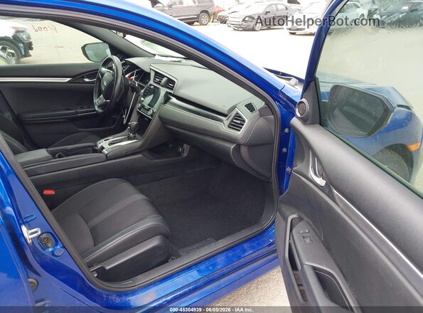 19XFC2F88LE012824 2020 HONDA CIVIC Blue Front interior view