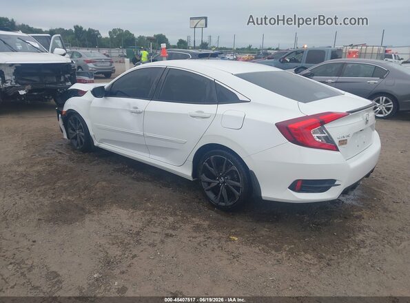 19XFC2F88LE023631 2020 HONDA CIVIC White Հետևի ձախ