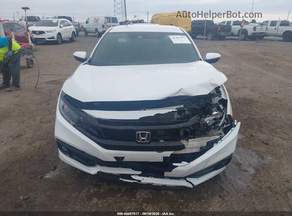 19XFC2F88LE023631 2020 HONDA CIVIC White Սարքավորումների վահանակի տեսք
