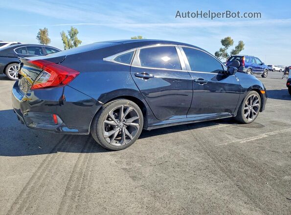 19XFC2F88LE215194 2020 HONDA CIVIC Black Հետևի աջ