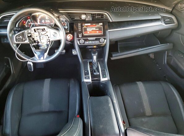 19XFC2F88LE215194 2020 HONDA CIVIC Black Առջևի վահանակի տեսք
