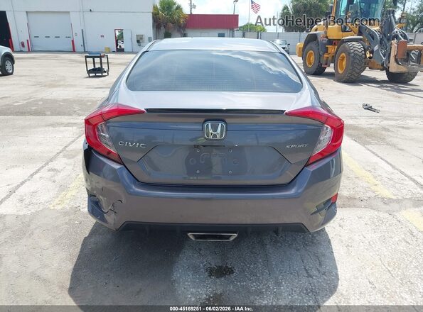 19XFC2F88ME000805 2021 HONDA CIVIC Gray 
