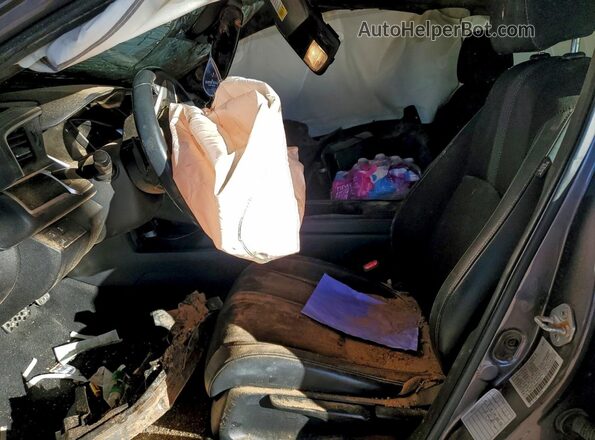 19XFC2F88ME003512 2021 HONDA CIVIC Gray Front interior view