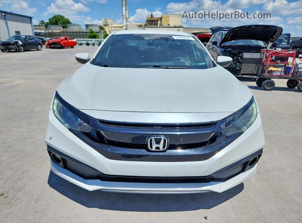 19XFC2F89KE003015 2019 HONDA CIVIC White Вид спереду