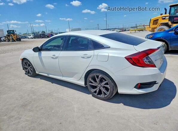 19XFC2F89KE003015 2019 HONDA CIVIC White Задня ліва чверть